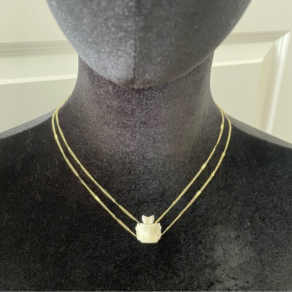 Snake vertebrae necklace